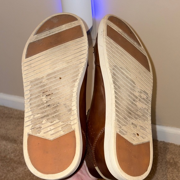 Men's Aldo Brown Leather Sneakers size 11 - Picture 6 of 6